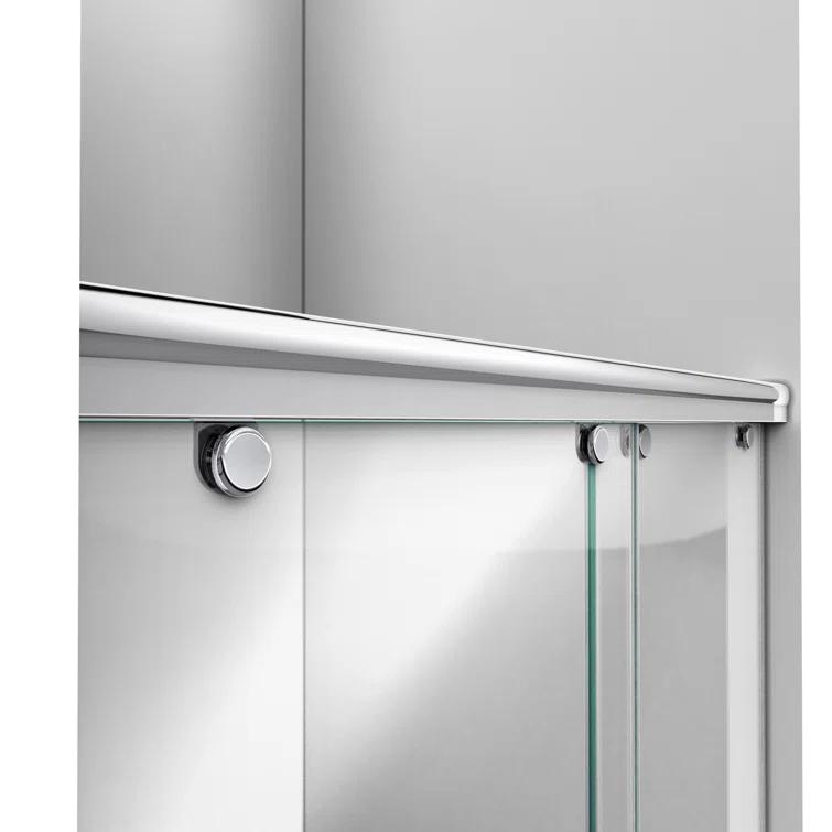Charisma 60" x 36" x 72" Sliding Frameless Shower Door