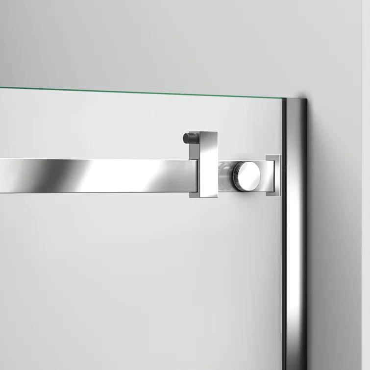 Enigma Air 60.38" W x 34.75" D x76" H Frameless Rectangle Walk In Shower Enclosure