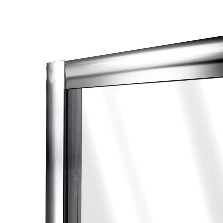 DreamLine Flex 36 in. D x 48 in. W x 74 3/4 in. H Semi-Frameless Shower Enclosure