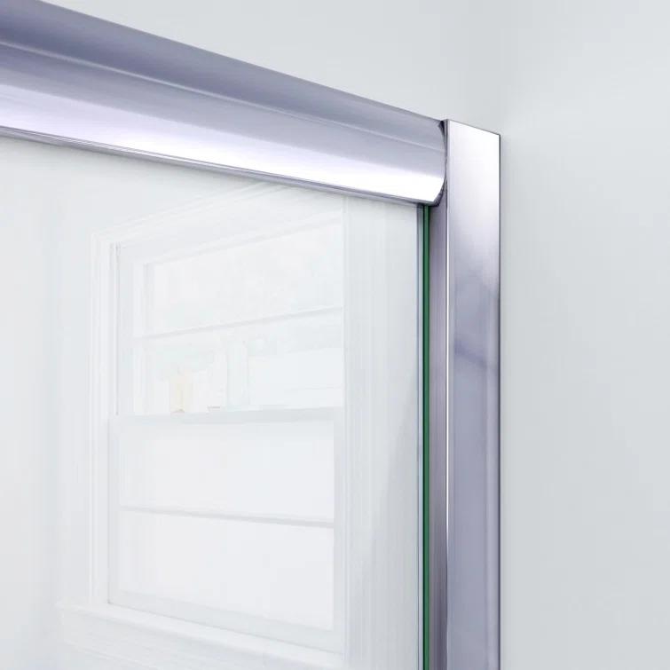 Visions 60" W x 74.75" Semi-Frameless Shower Encolusure