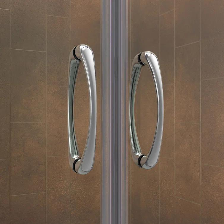 Visions 60" W x 74.75" Semi-Frameless Shower Encolusure
