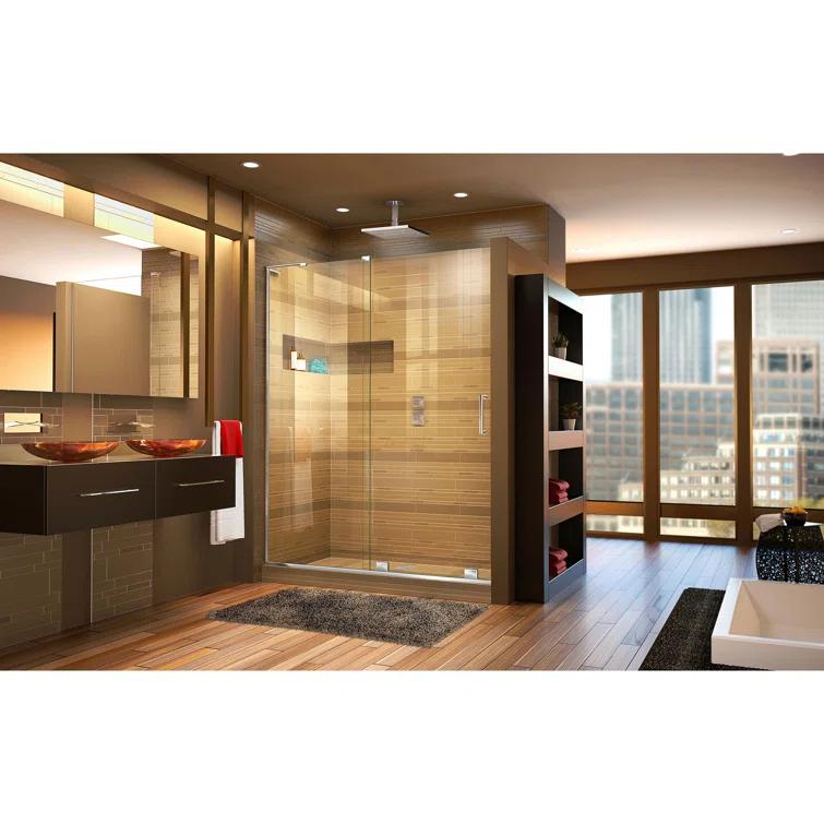 DreamLine Mirage-X 44 - 48 inch W x 71 inch H Frameless Sliding Shower Door