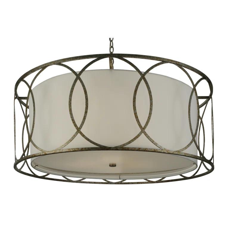 Meyda Lighting 4 - Light Drum Chandelier
