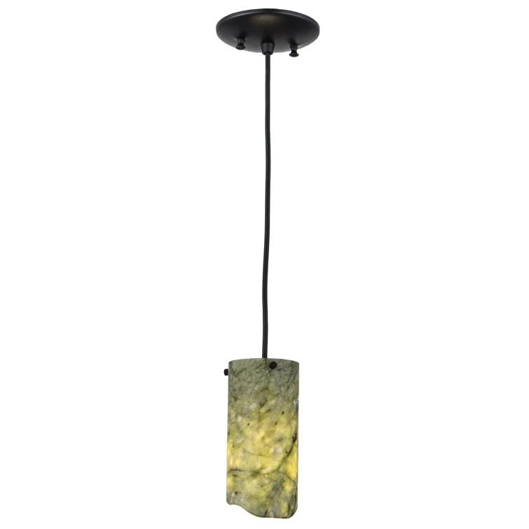 Rustic Lodge 1 - Light Black Single Pendant