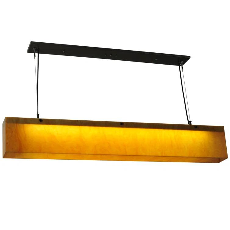 Meyda Lighting 1 - Light Timeless Bronze Kitchen Island Pendant