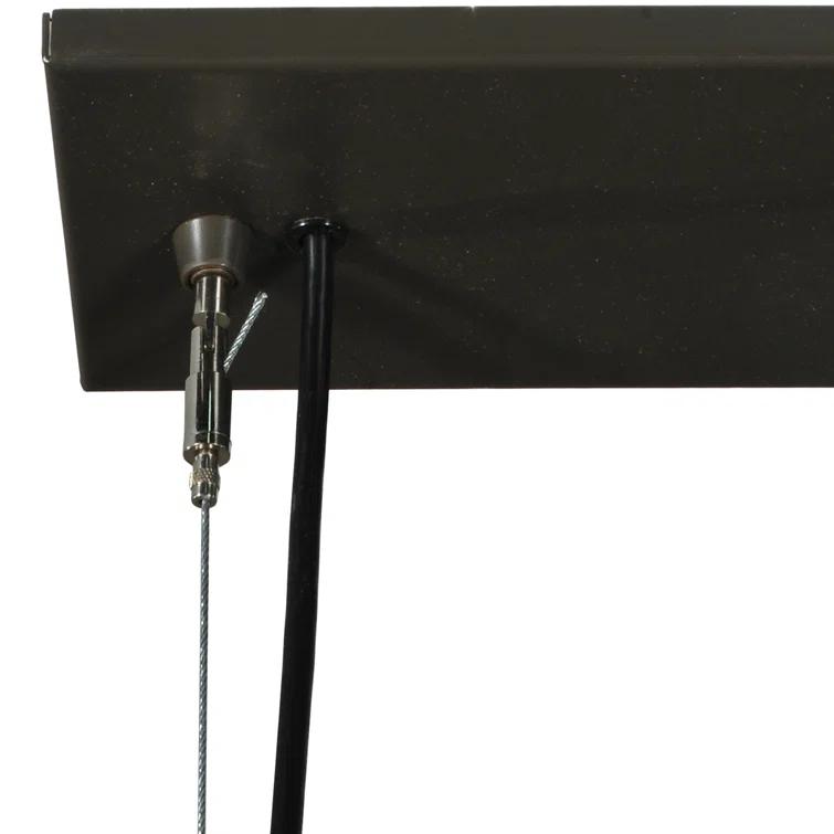 Meyda Lighting 1 - Light Timeless Bronze Kitchen Island Pendant