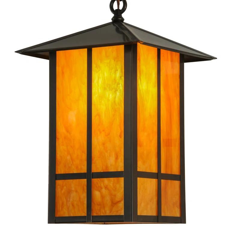 1 - Light Bronze Lantern Pendant