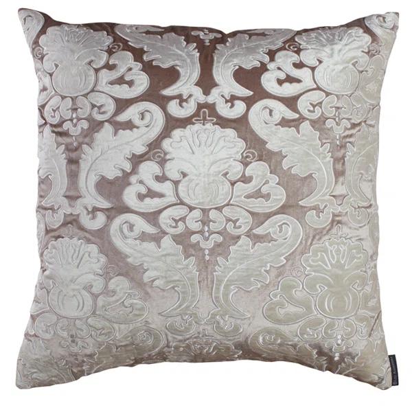 Lili Alessandra Versailles Appliqued Feather Throw Pillow