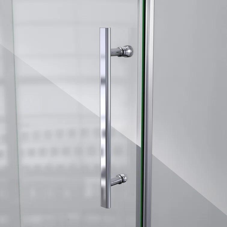 DreamLine Prism Plus 42" x 74.75" Rectangle Hinged Shower Enclosure with Base Included