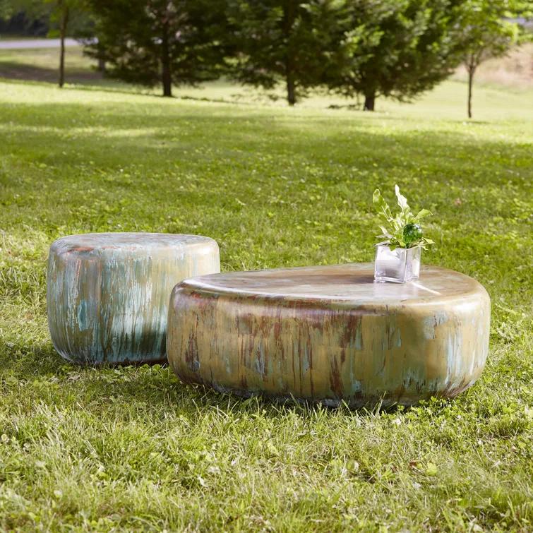 Phillips Collection Wedge End Table