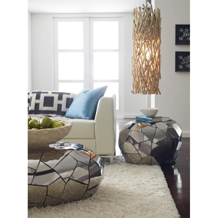 Crazy Cut Solid Coffee Table
