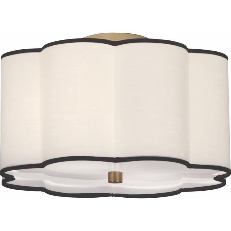 Tess Scalloped Flush Mount (16"-24")