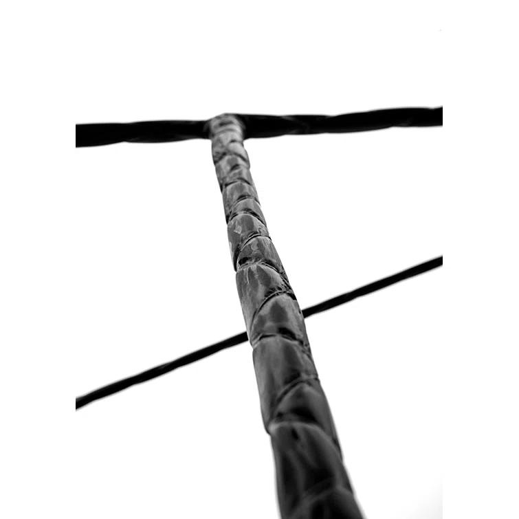 Black Carbon Fiber Epoxy Resin Bar Stool