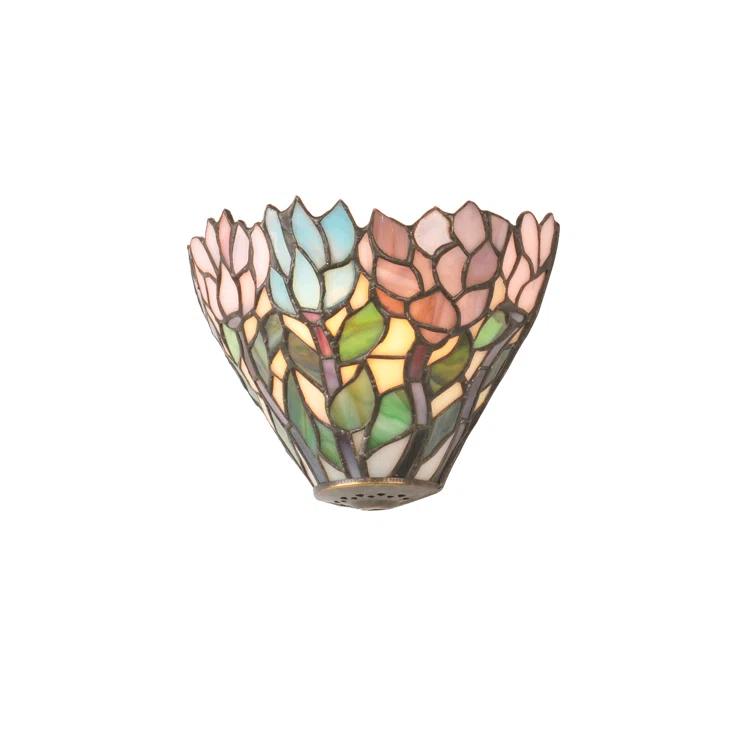 Meyda Tiffany & Stained Glass Glass Half Moon