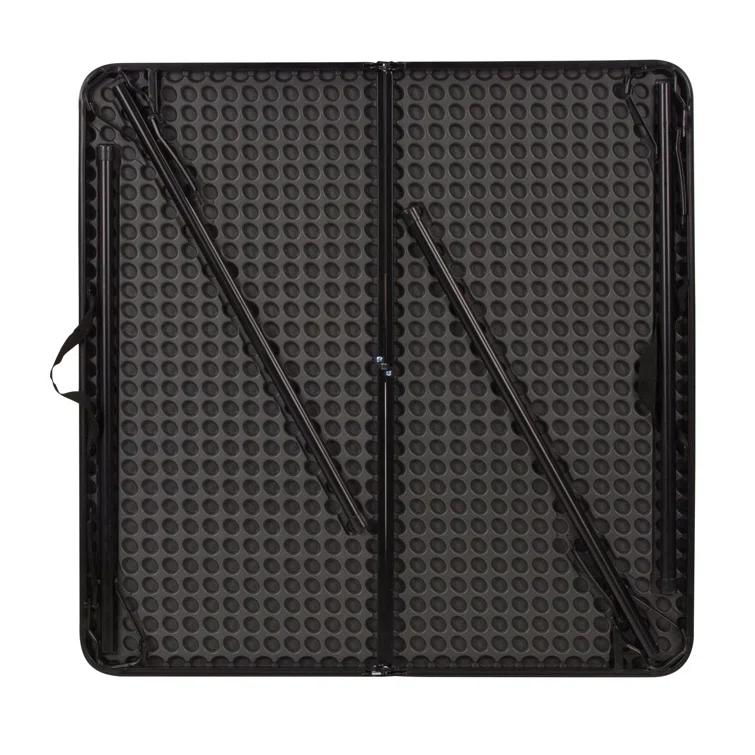 Noah 2.83' Square Plastic Folding Event Table with Carrying Handle by Flash Furniture
