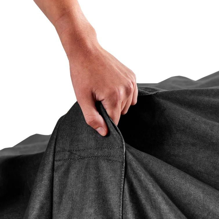 Big Joe Giant Foam Filled Bean Bag Sofa with Soft Removeable Cover