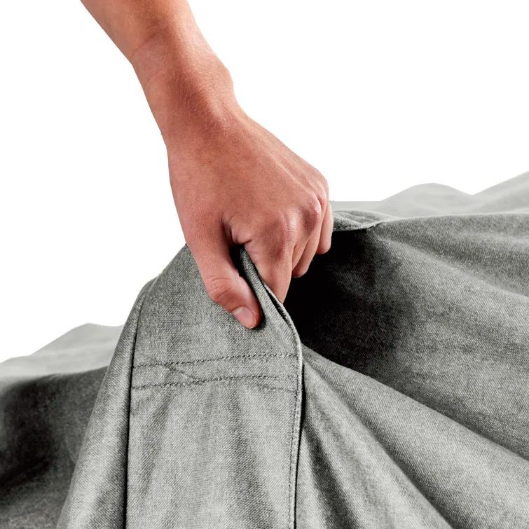 Big Joe Giant Foam Filled Bean Bag Sofa with Soft Removeable Cover