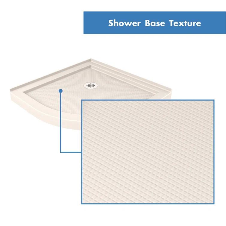 Prime 38" x 74.75" Rectangle Sliding Shower Enclosure with Base Included