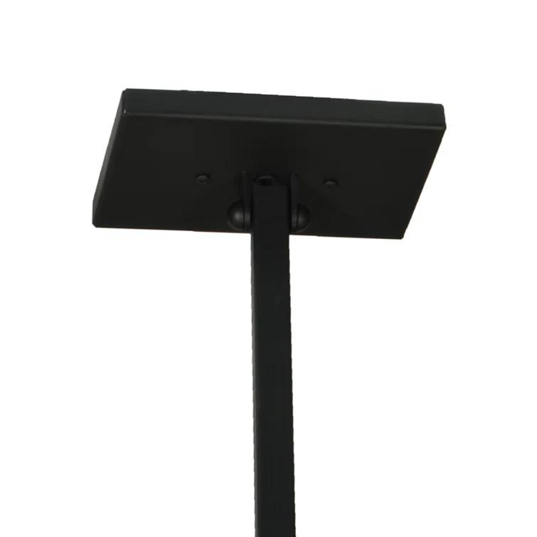 Meyda Lighting Rustic Lodge 4 - Light Black Kitchen Island Pendant