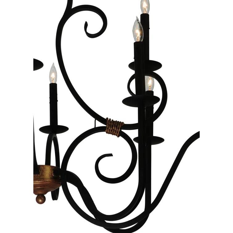 Clifton 10 - Light Tiered Chandelier