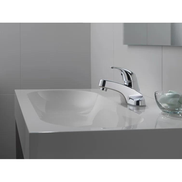 Core Centerset Bathroom Faucet, 2-handle Bathroom Sink Faucet