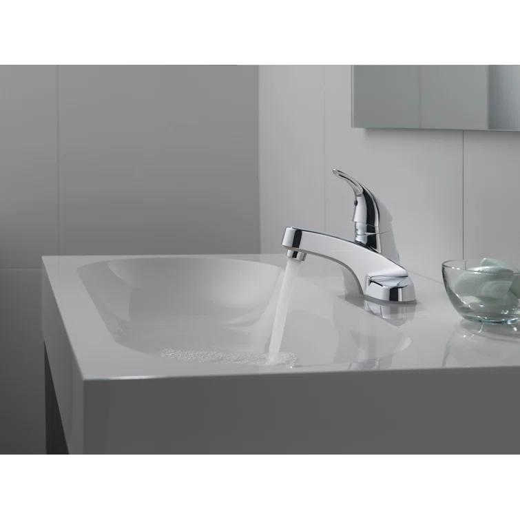 Core Centerset Bathroom Faucet, 2-handle Bathroom Sink Faucet