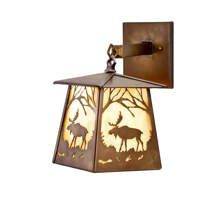 Meyda Lighting Steel Wall Light