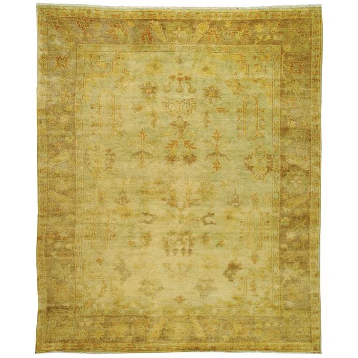 Oushak Hand Knotted Wool Oriental Rug