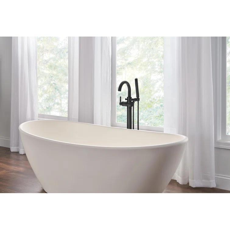 Trinsic Single Handle Floor Mounted Freestanding Tub Filler
