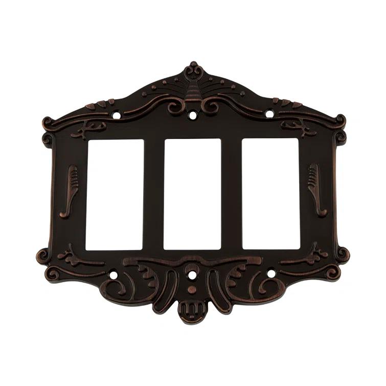 Victorian 3-Gang Rocker Wall Plate