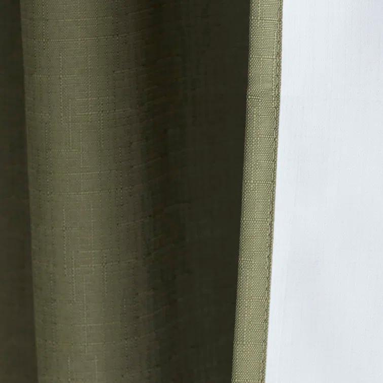 Kendall Polyester Blackout Curtain Single Panel