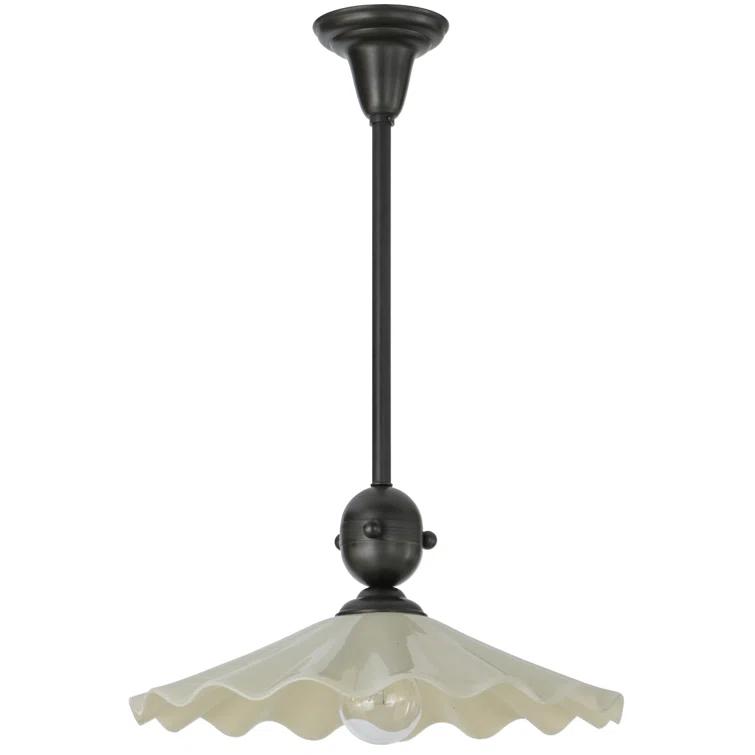Metro Fusion 1 - Light Brown Single Pendant