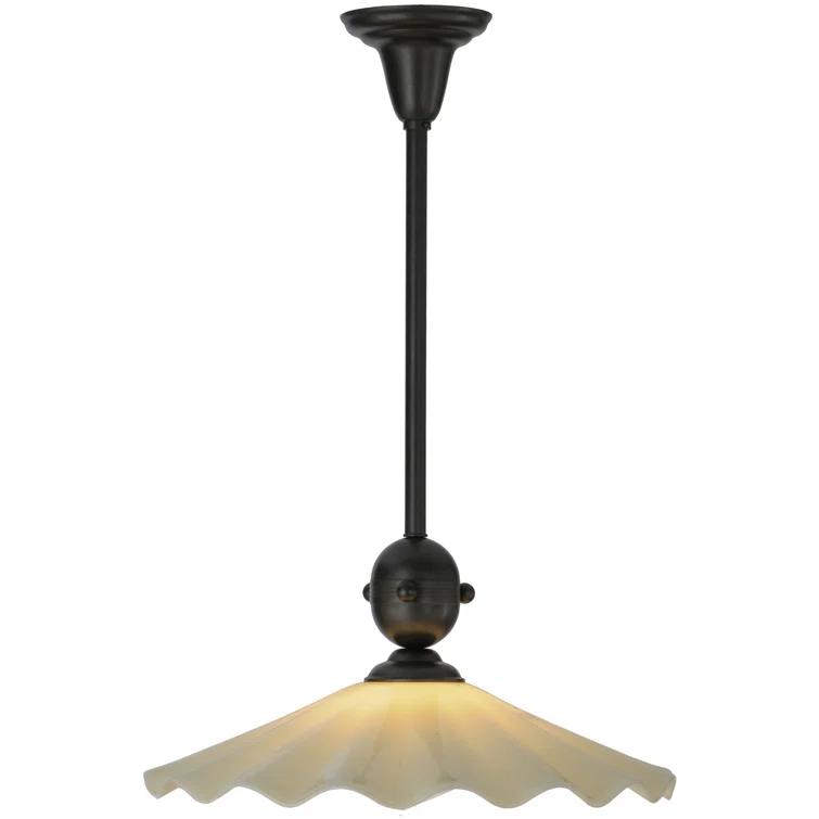 Metro Fusion 1 - Light Brown Single Pendant