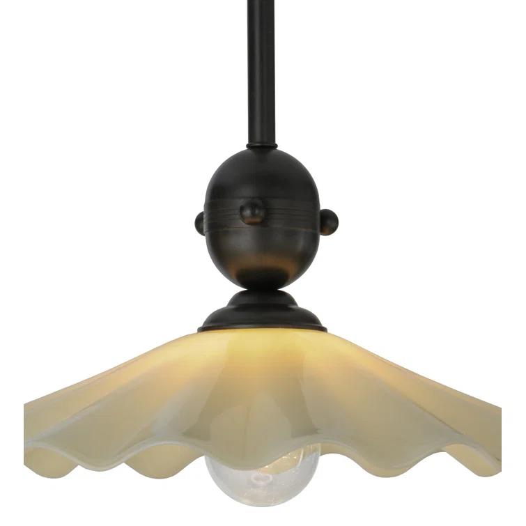 Metro Fusion 1 - Light Brown Single Pendant