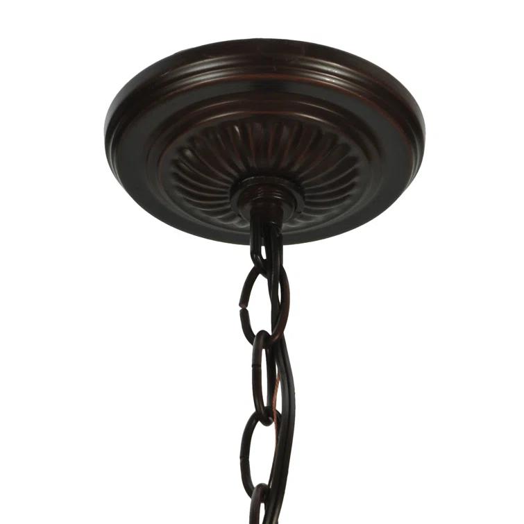 Meyda Tiffany & Stained Glass 5 - Light Empire Chandelier