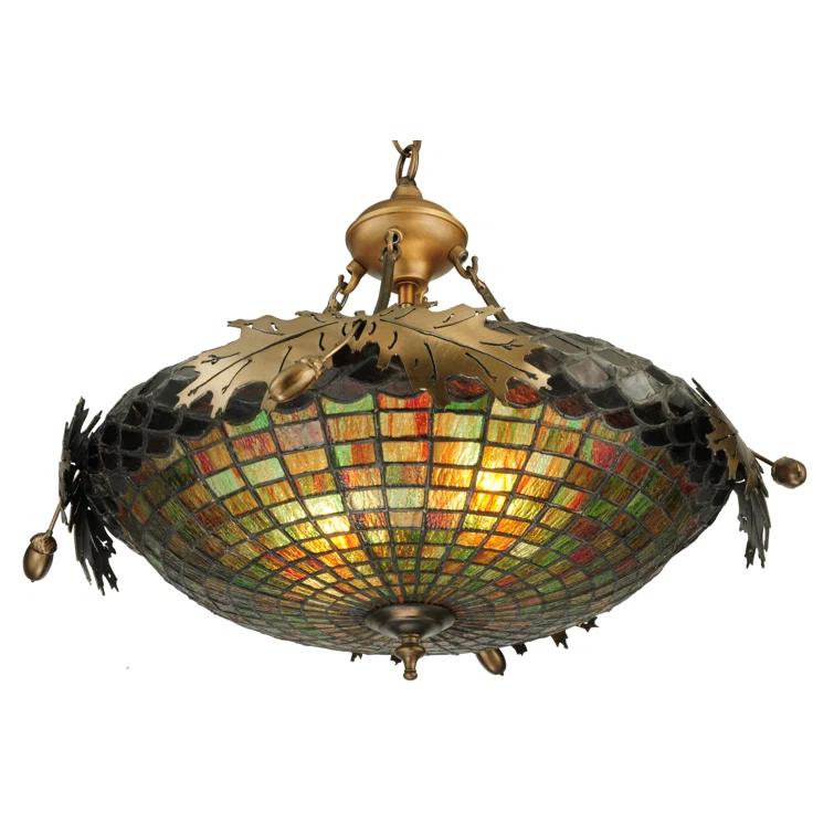 Rustic Lodge 2 - Light Antique Copper Unique/Statement Pendant
