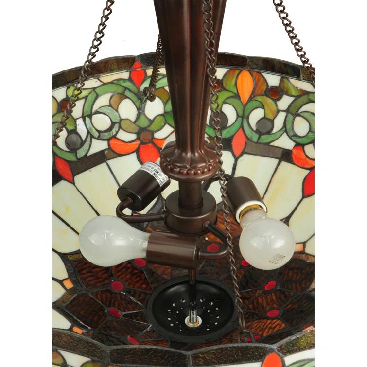 3 - Light Mahogany Bronze Unique/Statement Pendant