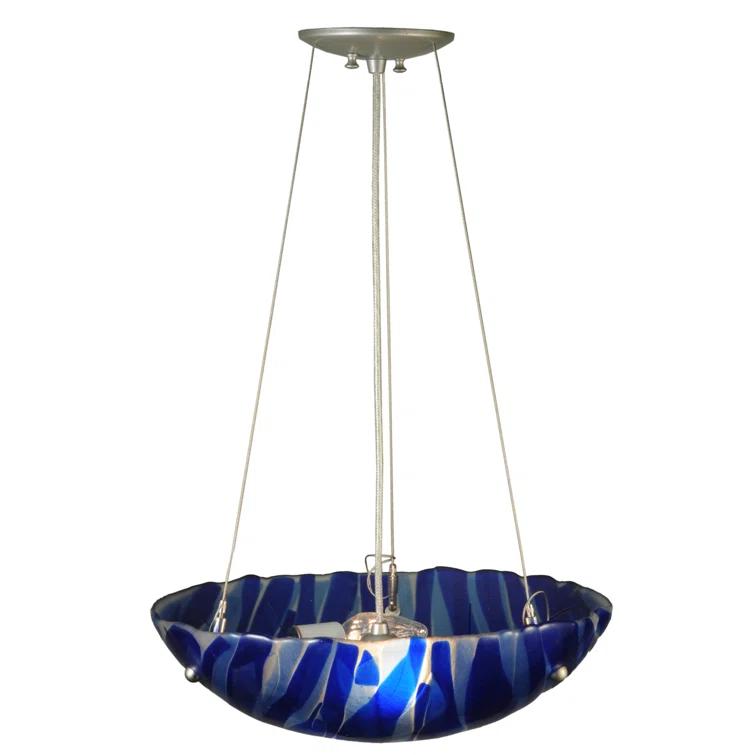 Kayme 3 - Light Nickel Single Pendant
