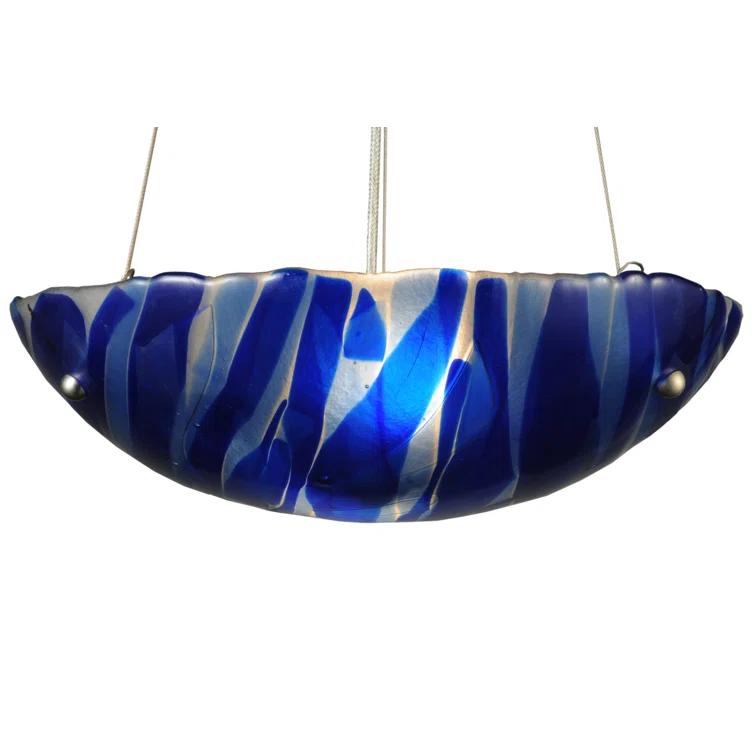Kayme 3 - Light Nickel Single Pendant