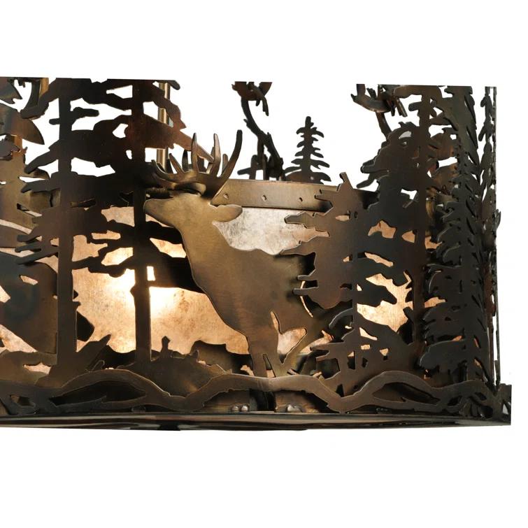 Meyda Lighting 4 - Light Drum Chandelier