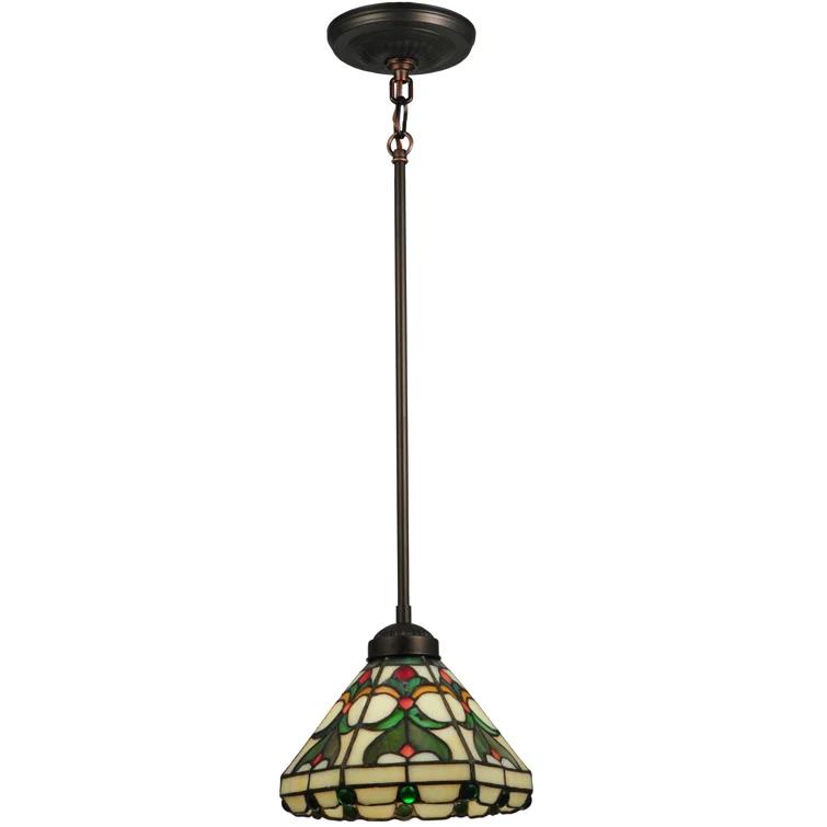 1 - Light Mahogany Bronze Single Pendant