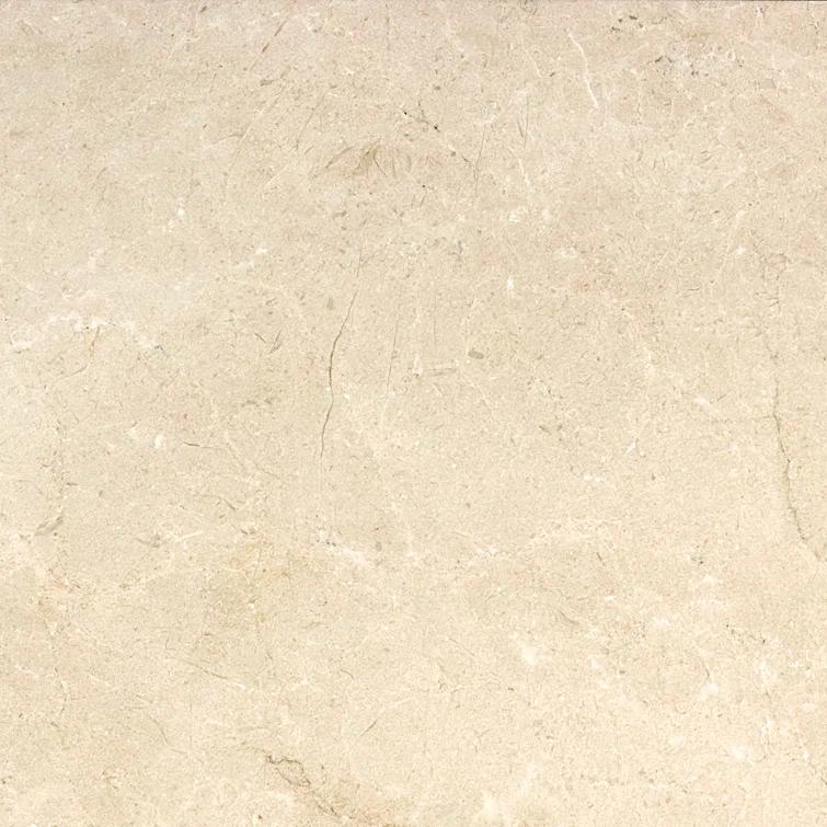 Crema Marfil 18" x 18" Marble Look Wall & Floor Tile