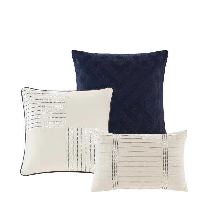 Madison Park Signature Farmhouse Cotton Blend Comforter Set