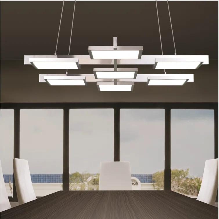 SONNEMAN Guban 7 - Light LED Kitchen Island Pendant