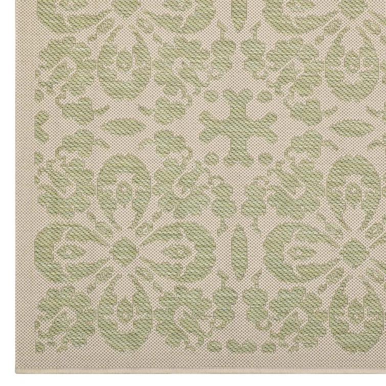 Modway Modway Ariana Vintage Floral Trellis Indoor and Outdoor Area Rug