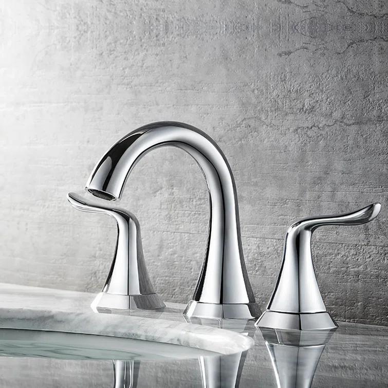 Vinnova 104123-BAF-PC Beverly Widespread 2-handle Bathroom Faucet