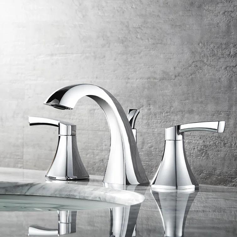 Davvid Widespread 2-handle Bathroom Faucet