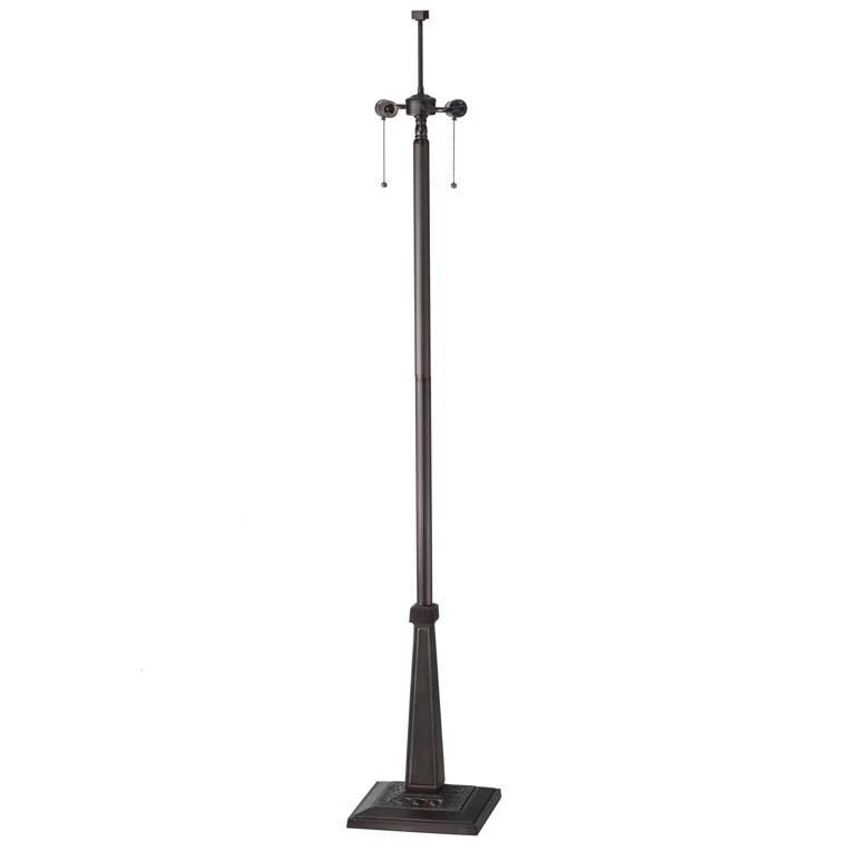 Meyda Lighting Meyda Tiffany & Stained Glass 63'' Mahogany Bronze Traditional Floor Lamp