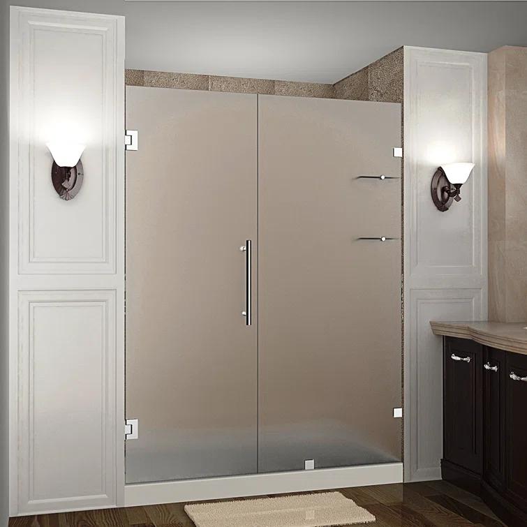 Nautis GS Hinged Frameless Shower Door