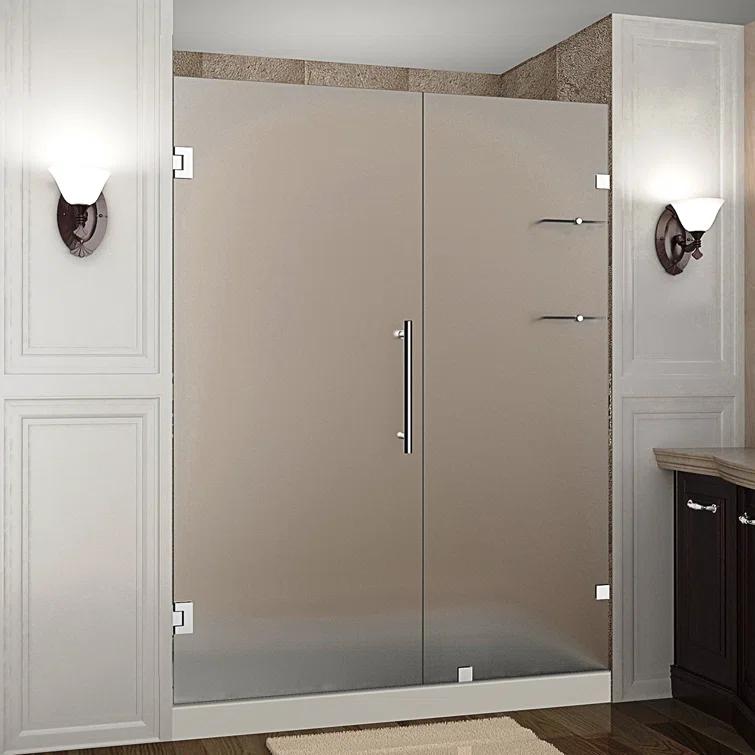 Nautis GS Hinged Frameless Shower Door